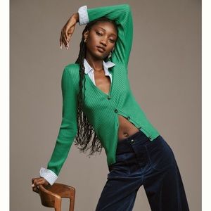 NWT Green Anthro top